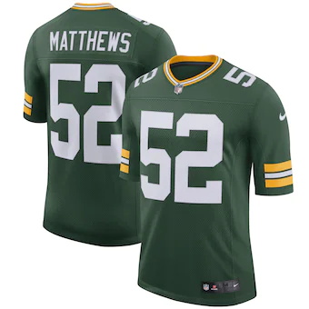 youth nike clay matthews green green bay packers classic li